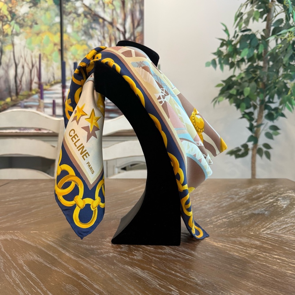 Authentic Celine Scarf - Picture 4 of 9